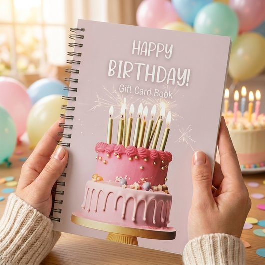 Christmas Gift Card Book